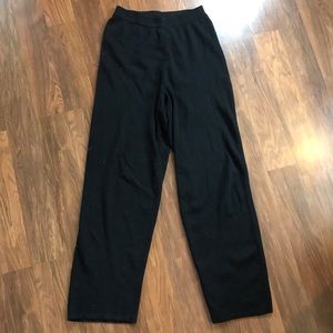 Vintage Limited merino wool knit trousers